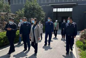 馬村區(qū)王婕區(qū)長(zhǎng)帶領(lǐng)消防，安全等一行人員來(lái)我廠(chǎng)檢查指導(dǎo)工作